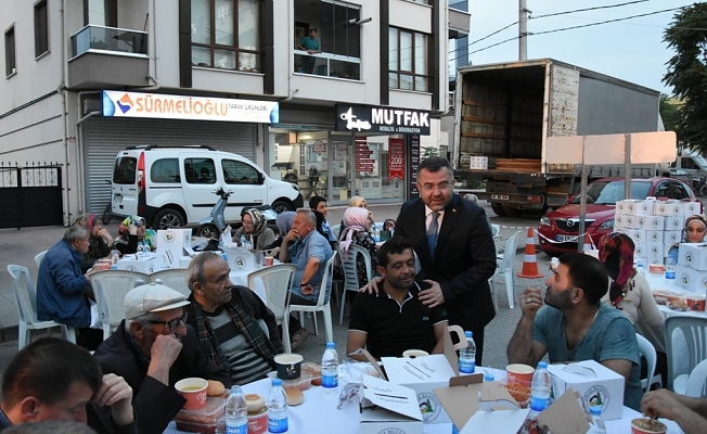 Keskin, Mahalle İftarına Katıldı