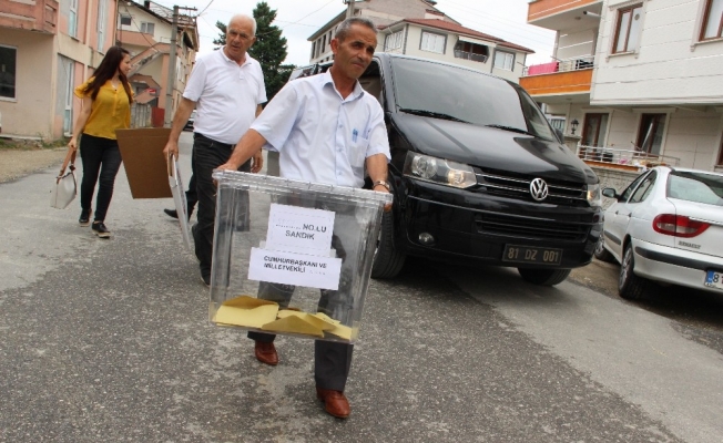 KOAH hastası vatandaş oyunu evinde kullandı