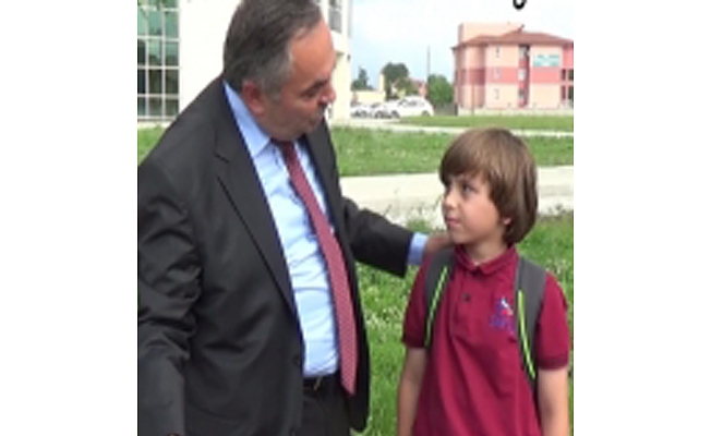 Minik Doruk daha çok ağaç dikilmesini istiyor