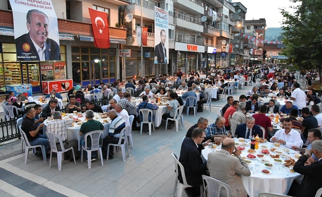 Yığılca İftarına Büyük Katılım