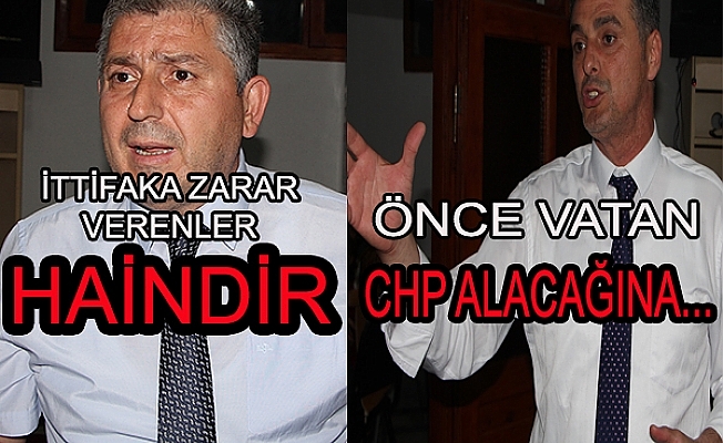 YILMAZ, “ CHP 1 VEKİL ALACAĞINI 3 VEKİLİ DE AK PARTİ ALSIN”