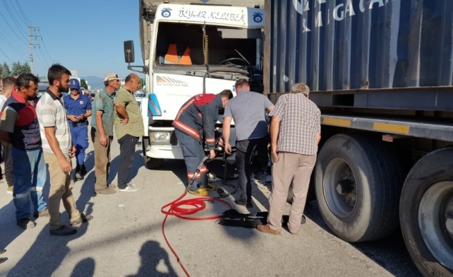 Düzce D-100 karayolunda kaza: 1 yaralı