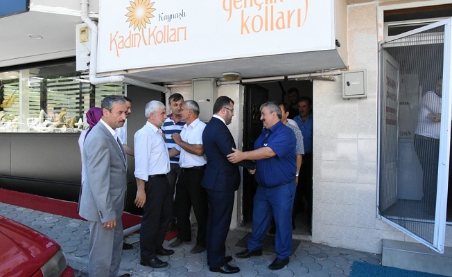 KESKİN, "HAYIR DUALARINI ALMAYA GELDİK"