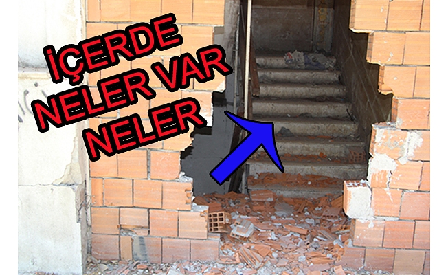 MADDE BAĞIMLILARININ MESKENİ HALİNE GELDİ