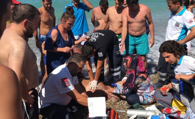 Yaşlı Adam Boğulma Tehlikesi Geçirdi