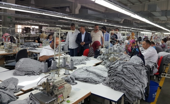 TSO Tekstil Firmalarını Tek Tek Ziyaret Ediyor.