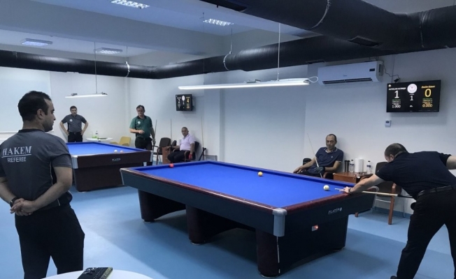 Bilardo İl Birinciliği Başladı