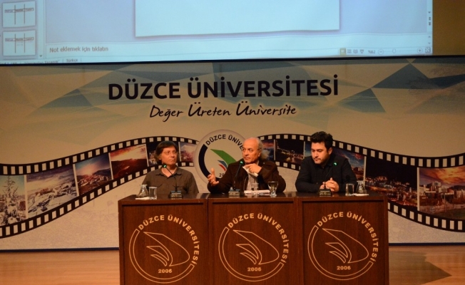 Düzce Üniversitesi’nde çağdaş sanatla ilgili konferans düzenlendi