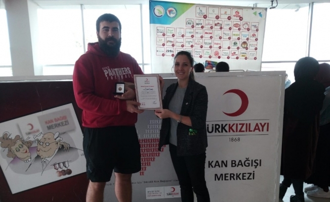 Kızılay’dan Düzce Üniversitesi öğrencilerine teşekkür