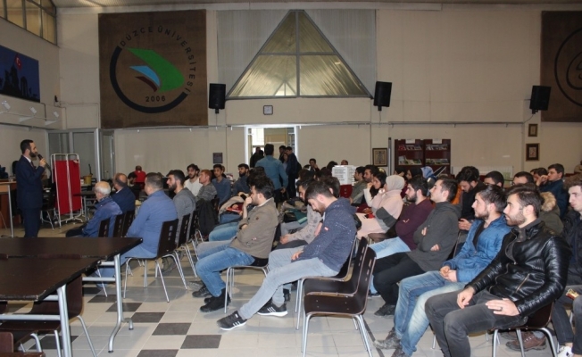 “Hz. Peygamber ve Gençlik” başlıklı konferans gerçekleştirildi