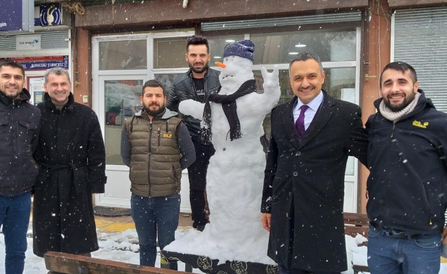 ESNAFTAN BAŞKAN ADAYINA...