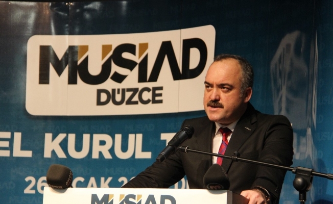 MÜSİAD’DA VEFA PEHLİVAN YENİDEN BAŞKAN SEÇİLDİ