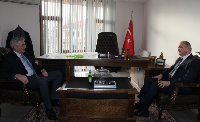 ÖZLÜ, İSO BAŞKANINI AĞIRLADI