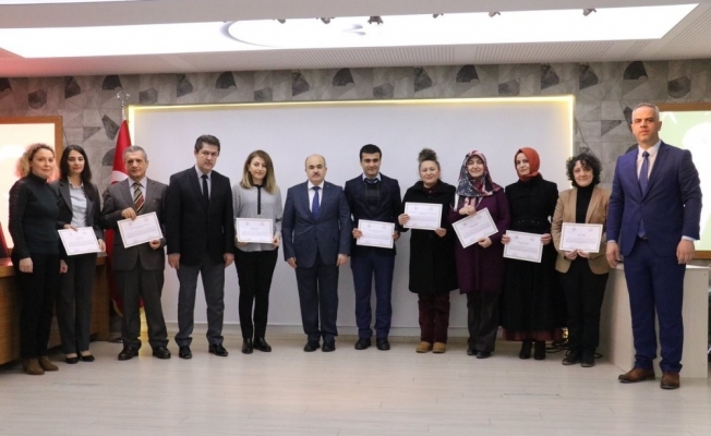 Beslenme dostu okullara belgeleri verildi