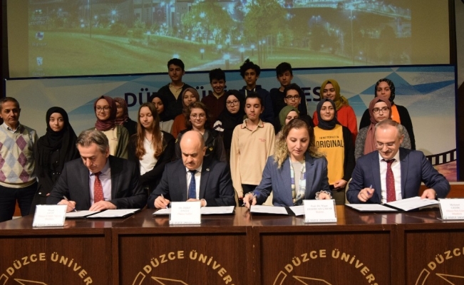 Düzce Üniversitesi’nden eğitimde iş birliği protokolleri