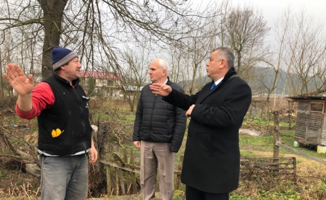 MHP’li Başkan adayı Bıyık sorunları yerinde tespit ediyor