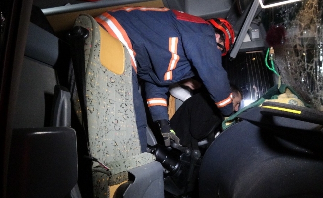 TEM’de aşırı sis zincirleme kazaya neden oldu: 1 yaralı