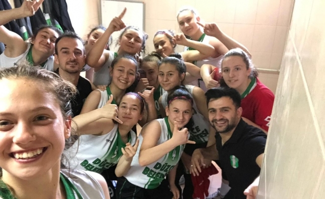Basketbolda Düzceli kızlar tarih yazıyor