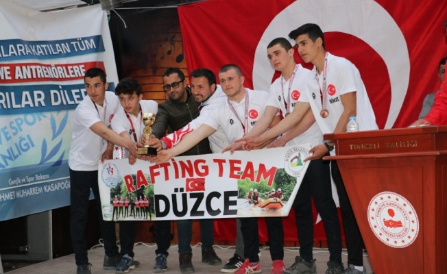 Rafting Düzce takımı tarihinde ilk kez Milli Takıma seçildi