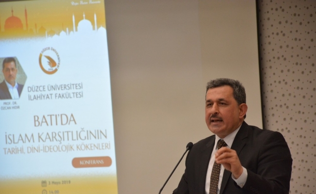 Prof. Dr. Hıdır “Müslümanlar olarak biz, dünyayı imar edeceğiz”