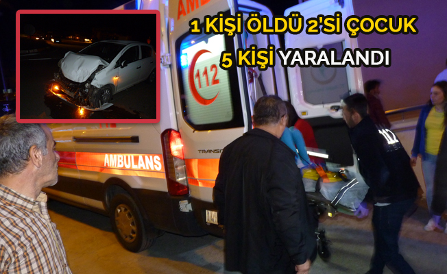 İKİ OTOMOBİL ÇARPIŞTI