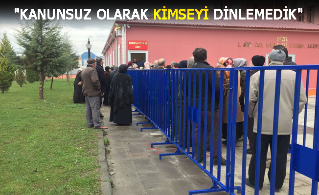 POLİSLER SAVUNMA YAPTI