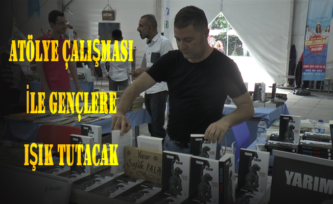 ‘YARIM ADAM’ KİTABININ ÖYKÜSÜNÜ ANLATTI