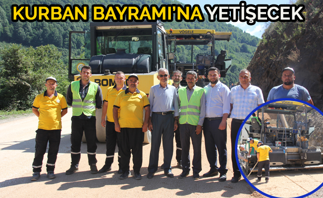 YEDİGÖLLER GRUP YOLUNDA ÇALIŞMA BAŞLADI