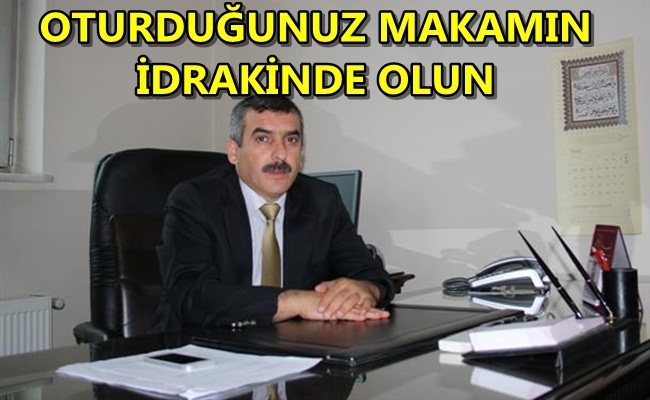 VEKİL MÜFTÜNÜN ÖZRÜ KABAHATİNDEN BÜYÜK