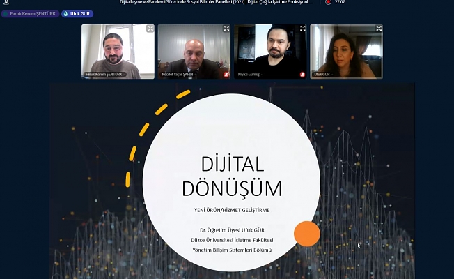 SEMİNERDE ‘DİJİTAL DÖNÜŞÜM’ÜN ÖNEMİ ANLATILDI…