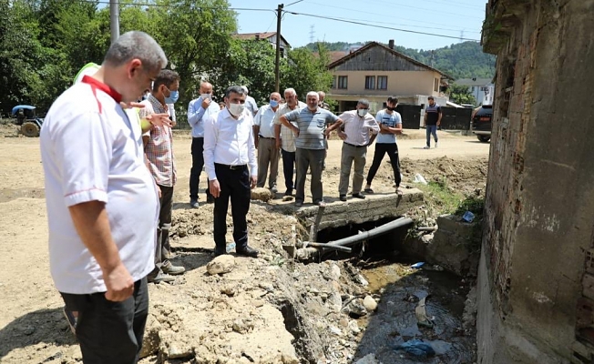 VALİ ATAY SELSEZEDELERİ YALNIZ BIRAKMIYOR