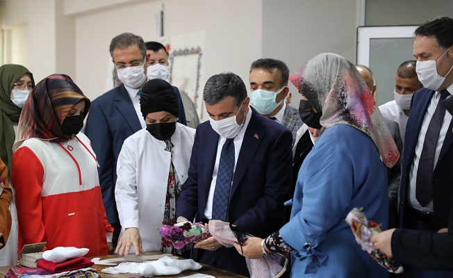 VALİ CEVDET ATAY DESOB’U ZİYARET ETTİ