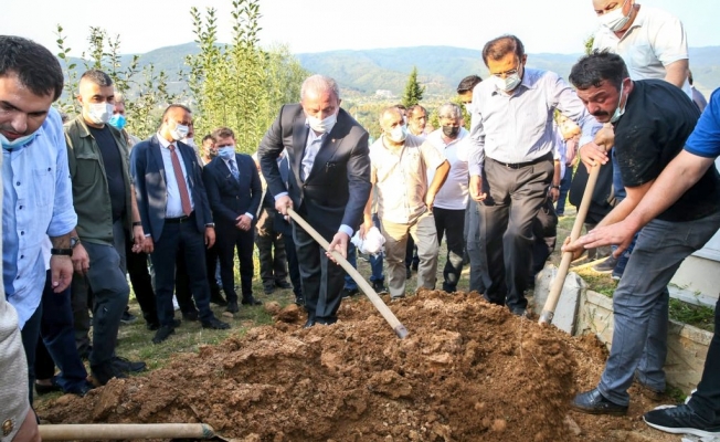 TBMM BAŞKANI ŞENTOP DÜZCE’YE GELDİ