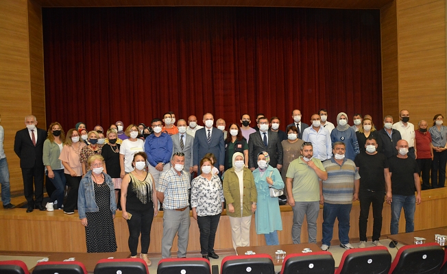 BAŞKAN ÖZLÜ KENT KONSEYİ GENEL KURULUNDA KONUŞTU