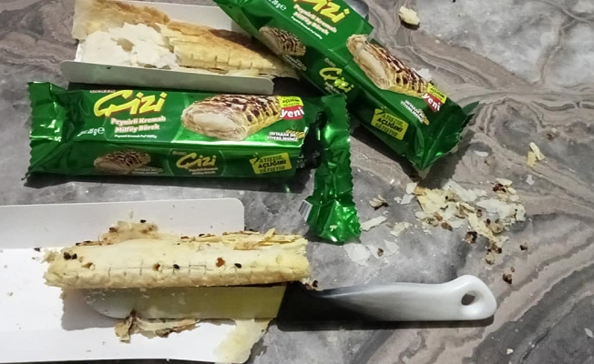 ZİNCİR MARKETTEN ALIŞVERİŞ YAPAN ADAMA ŞOK!