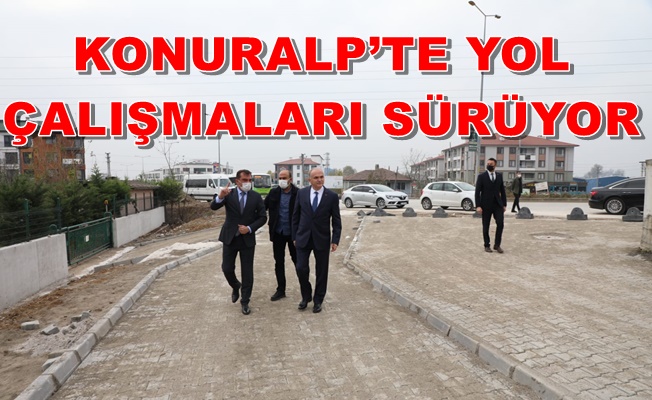 BAŞKAN ÖZLÜ ÇALIŞMALARI İNCELEDİ