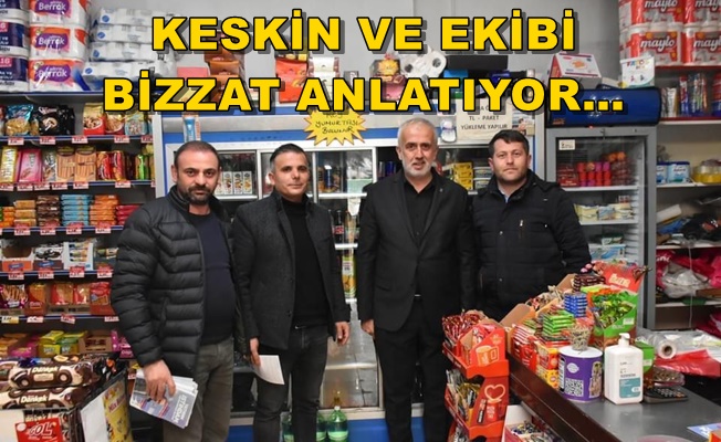 “VATANDAŞIN DESTEĞİNİ GÖRÜYORUZ”