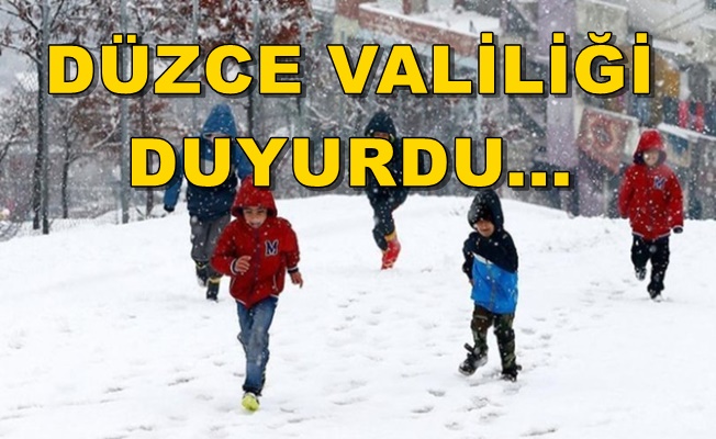 OKULLAR YARIN DA TATİL EDİLDİ…