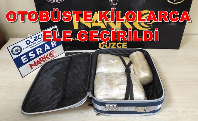 ŞÜPHELİ YOLCU GÖZALTINA ALINDI