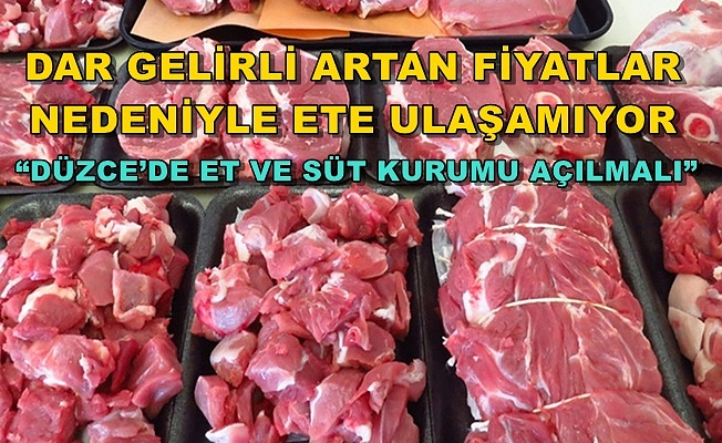 “DÜZCE’DE HAYVAN YETİŞTİRİCİLİĞİ BİTME NOKTASINA GELDİ”