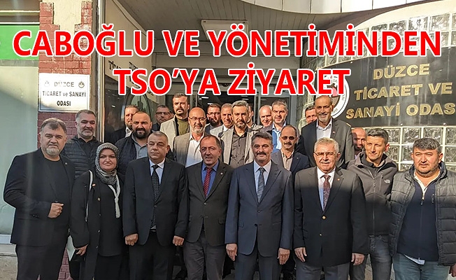 YENİ YÖNETİMİ TEBRİK ETTİLER…