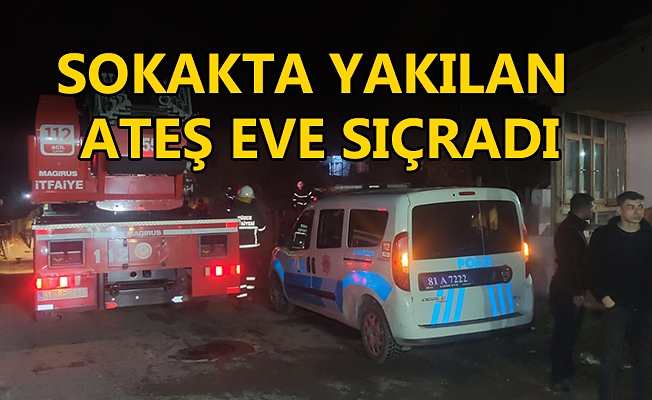 1 ÇOCUK DUMANDAN ETKİLENDİ