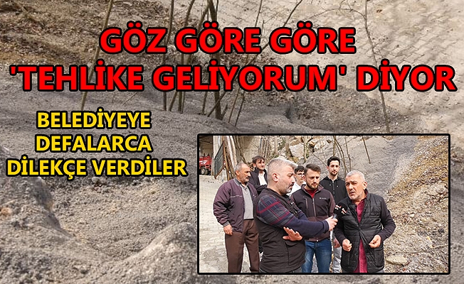 BALLAR MAHALLESİ SAKİNLERİ İBRAHİM ERCAN'A İSYAN ETTİ