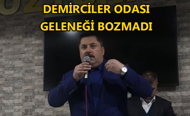 ODA ÜYELERİ İFTARDA BİR ARAYA GELDİ