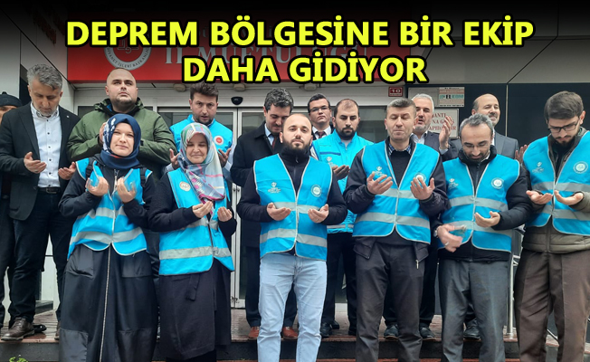 DÜZCE İL MÜFTÜLÜĞÜ'NDEN 9 KİŞİLİK EKİP YOLA ÇIKTI