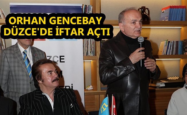 GENCEBAY BAŞKAN ÖZLÜ'NÜN DAVETİYLE DÜZCE'YE GELDİ