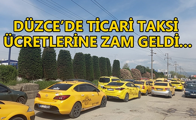 TAKSİCİLER TAKSİMETRELERİNİ AYARLATMAK İÇİN UZUN KUYRUKLAR OLUŞTURDU