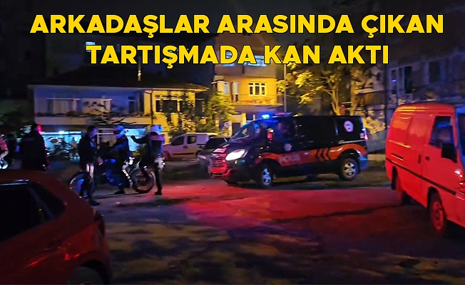 1 KİŞİ BIÇAKLA YARALANARAK HASTANEYE KALDIRILDI