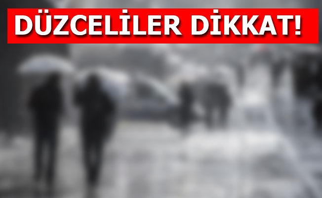 METEOROLOJİ’DEN YER YER KUVVETLİ YAĞIŞ UYARISI