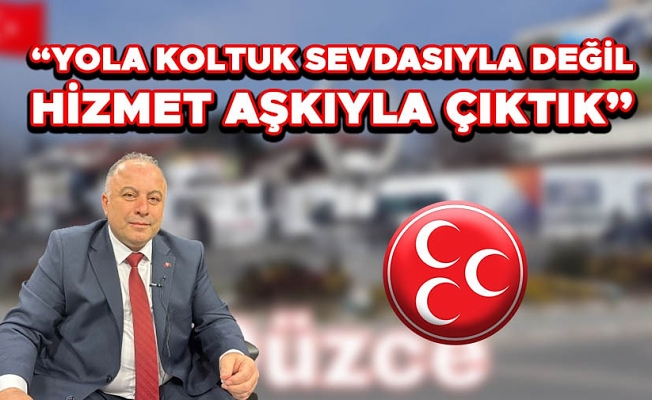 “BELEDİYE DEMEK İNSANA DOKUNMAKTIR”